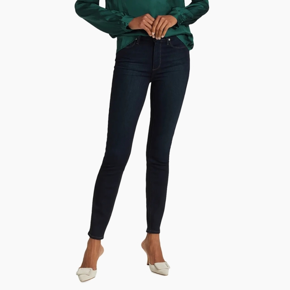 Paige Size 24 Hoxton High-Rise Skinny Ankle Jeans MSRP $189